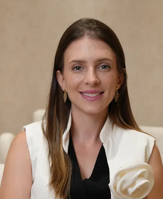 Dra. Thaís Lancaster, cirurgiã-dentista, no Instituto Evollution, em Alphaville